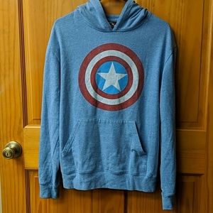 Captain America Hooded Sweatshirt